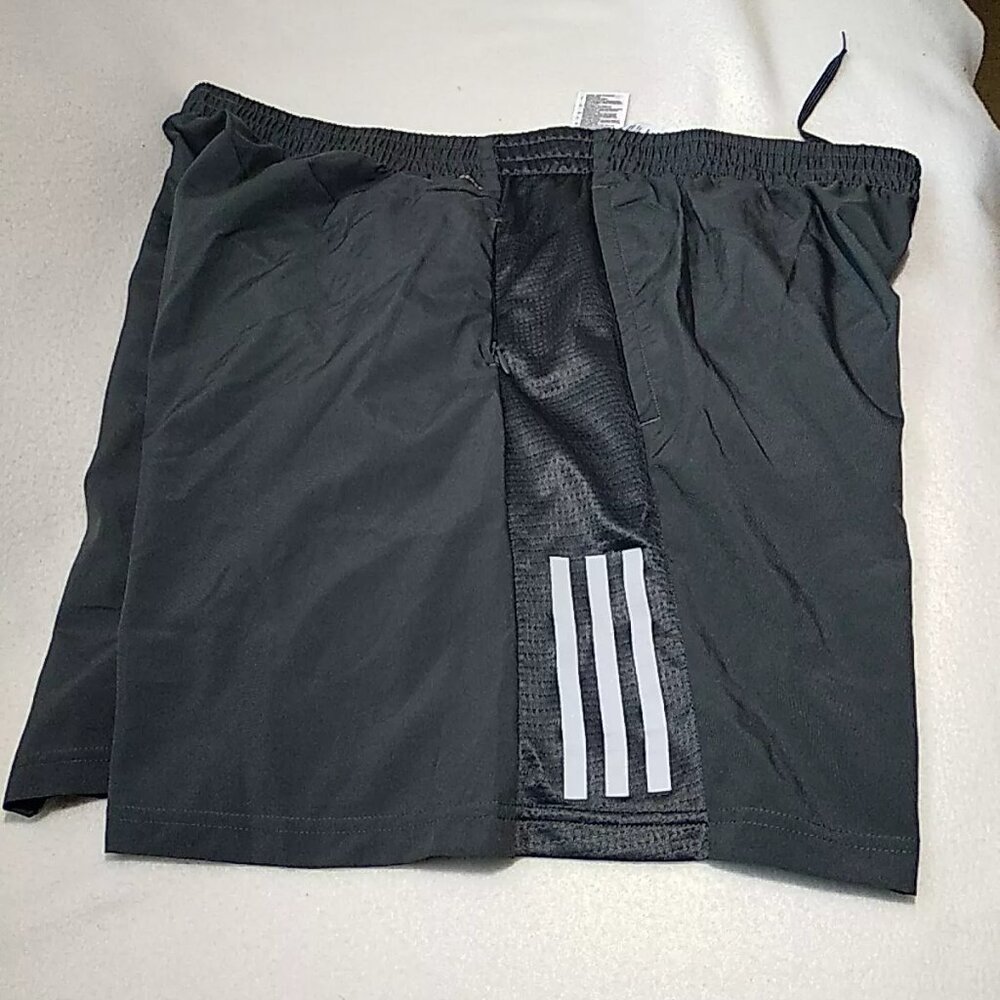 Adidas AEROREADY Men's "Own the Run 7” Shorts 1 Zip Pocket Grey Six Size XXL New - Picture 6 of 7